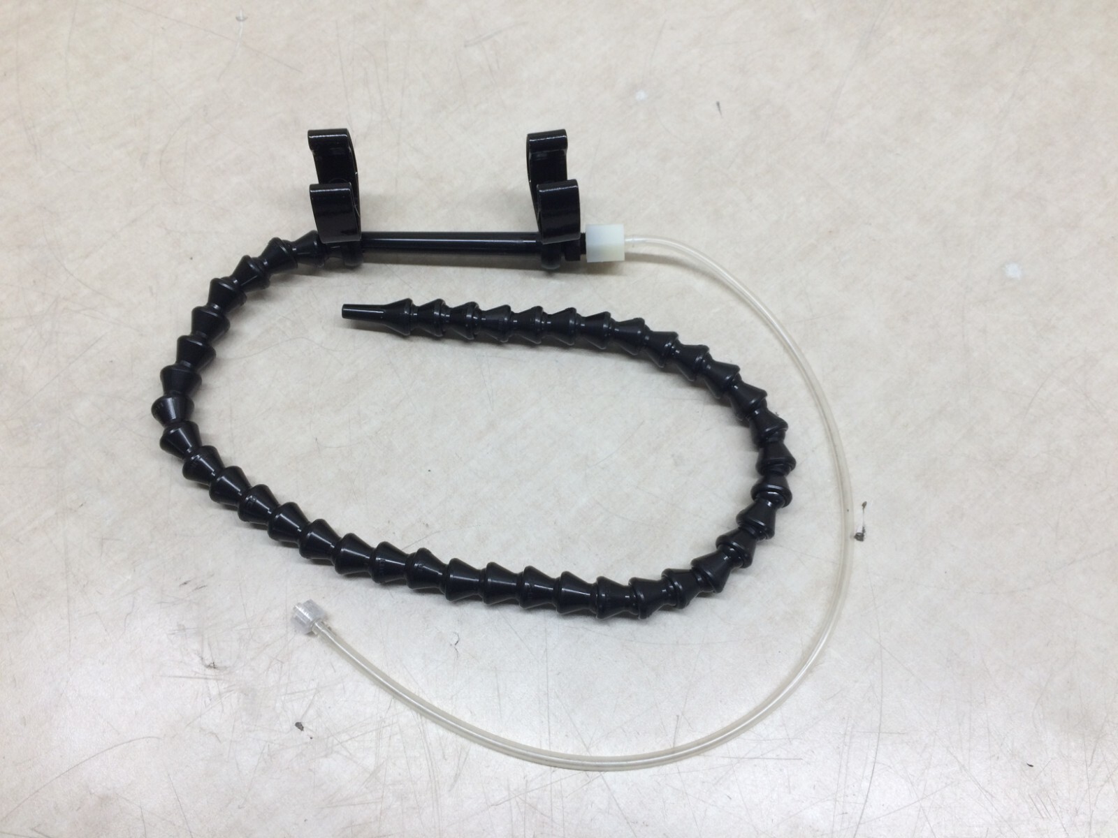 Loc-Line 1/4″ Hose Nozzle Flex Fittings Clamp Adapter Black Flex length 23″