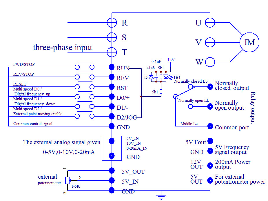 7.5KW 10HP 220V Single To 3 Phase Variable Frequency Drive Inverter CNC VFD VSD
