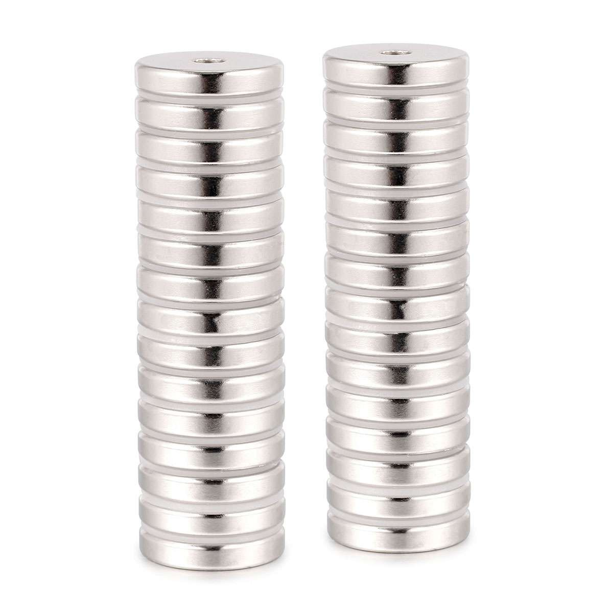 Lot Countersunk Ring Round Disc Strong Neodymium Magnets Rare Earth Hole N35