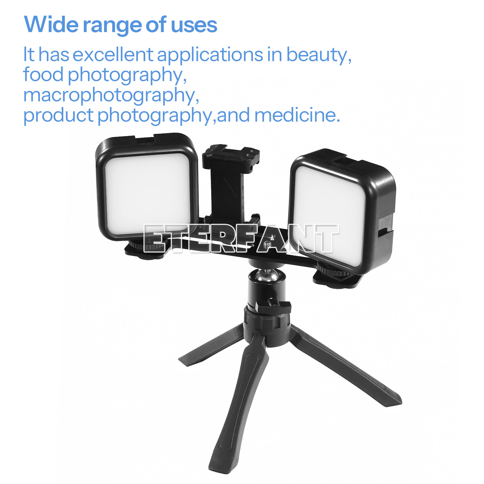 ETERFANT Dental LED Fill Light Oral Photography Flash Light Lighting Brightness