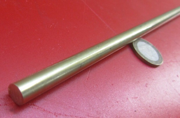 360 Brass Rod 5/16″ (.312″) Diameter x 24.0″ Length, 2 Pcs, 4 Ft