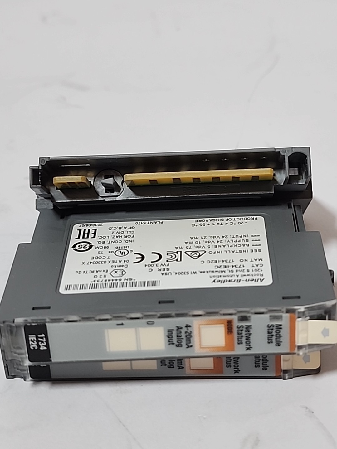 LOT OF 3 Allen-Bradley 1734-IE2C SerC POINT I/O 2-Pt Analog Current Input Module