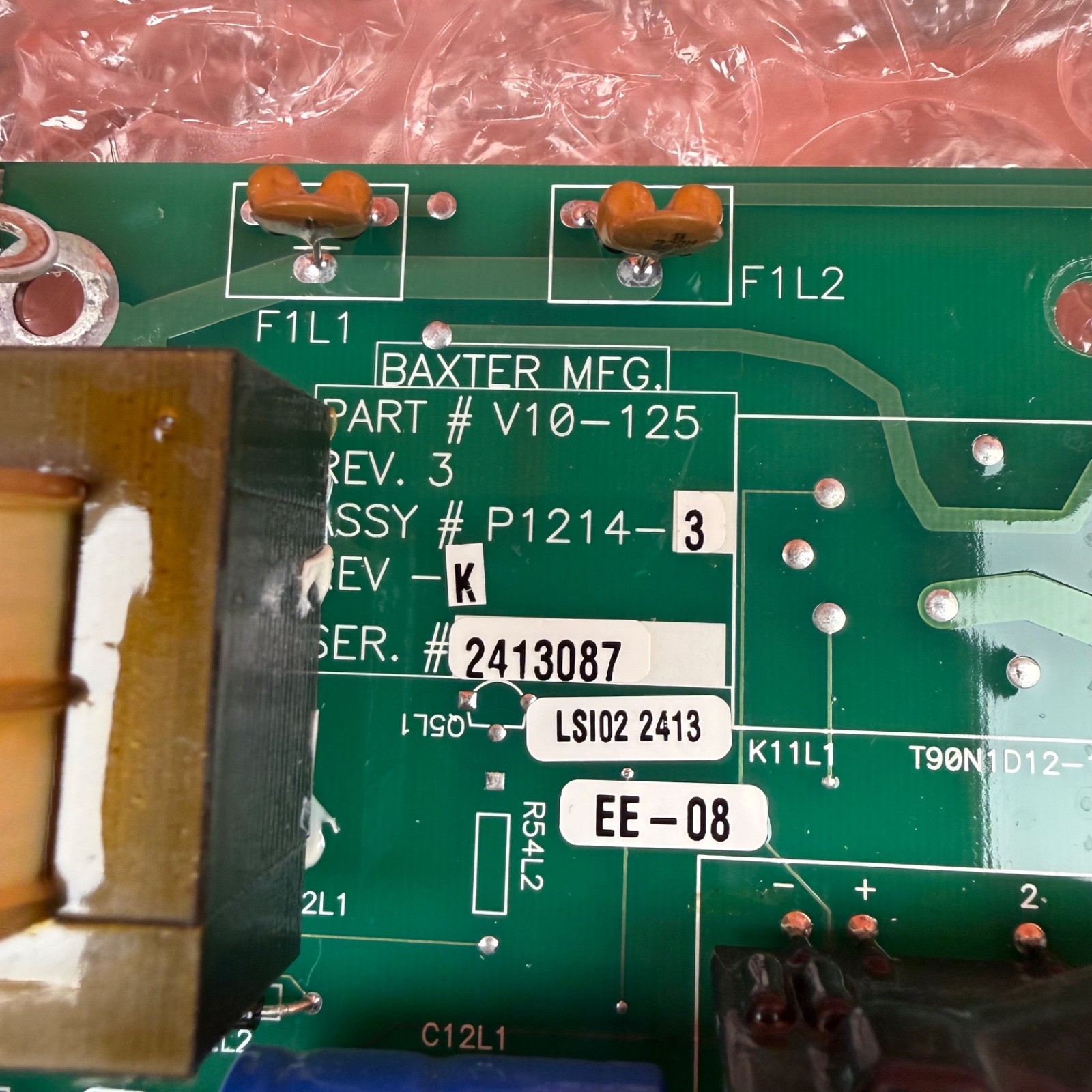 Hobart Baxter S1-1P1214-00003 Circuit Control Board – V10-125 HPC, HRP Proofer