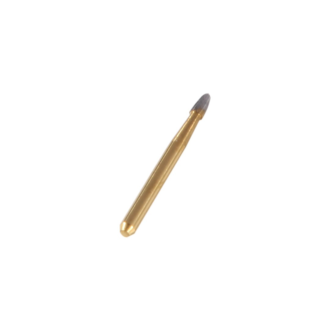 10Pcs Dental Tungsten Carbide Burs Trimming & Finishing Egg Football FG 7404 ns
