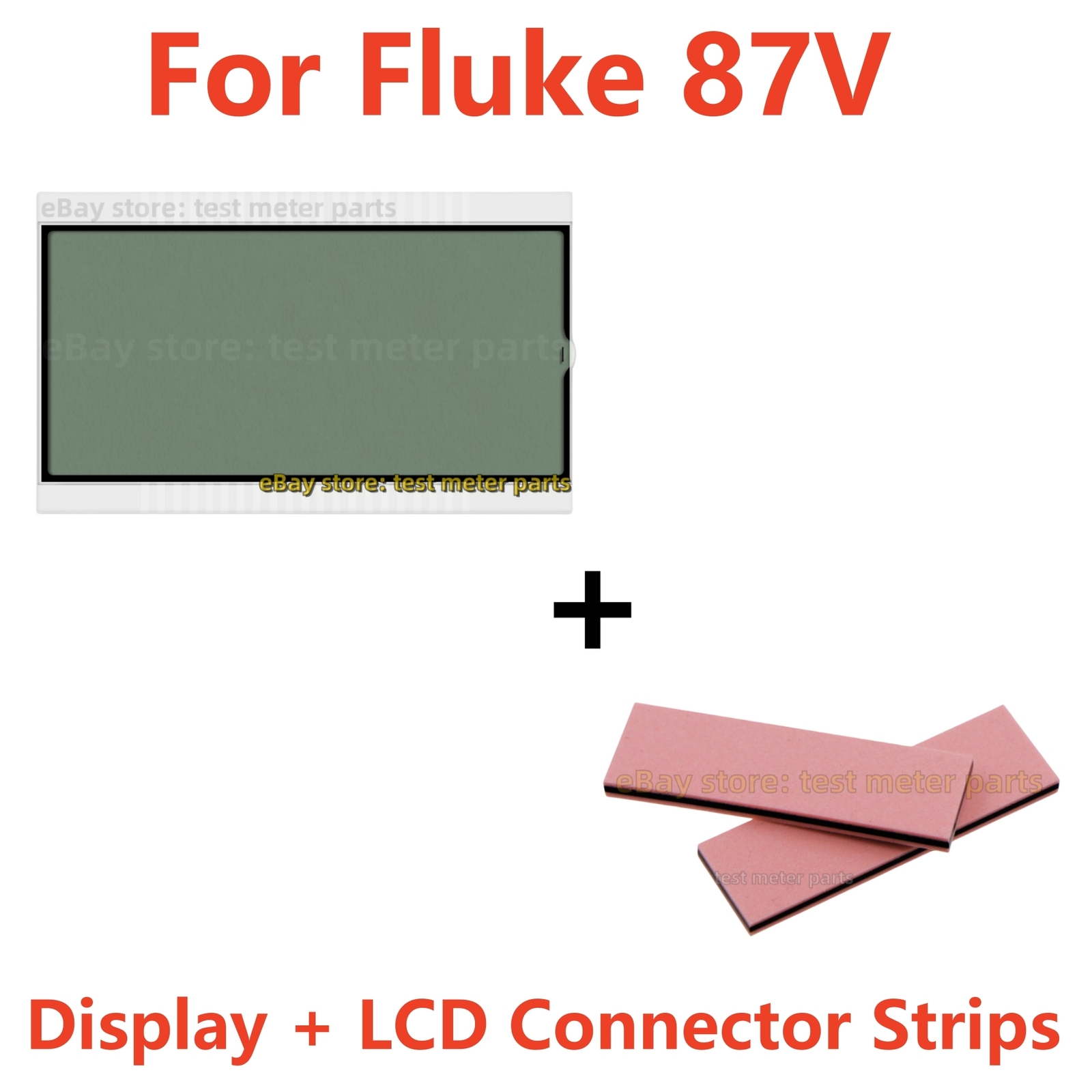 Display For Fluke 87V / 87-5 True RMS Industrial Multimeter LCD Screen Part NEW