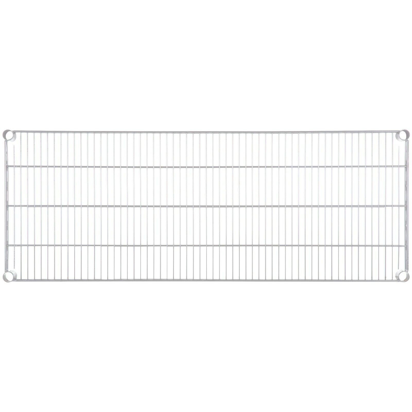 “ANY SIZE” SINGLE Chrome Wire Metal Shelf for Shelving Unit Rack Vented New