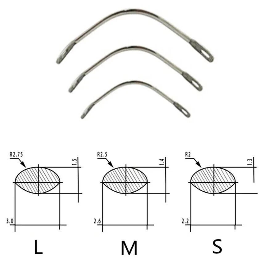 20Pcs/Bag Dental High Quality Stainless Steel Instrument Lingual/Palatal Bar Kit