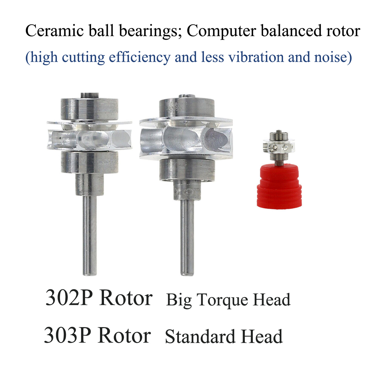 BEING Dental Turbine High Speed Handpiece Fits NSK Phatelus Coupling 4 Holes