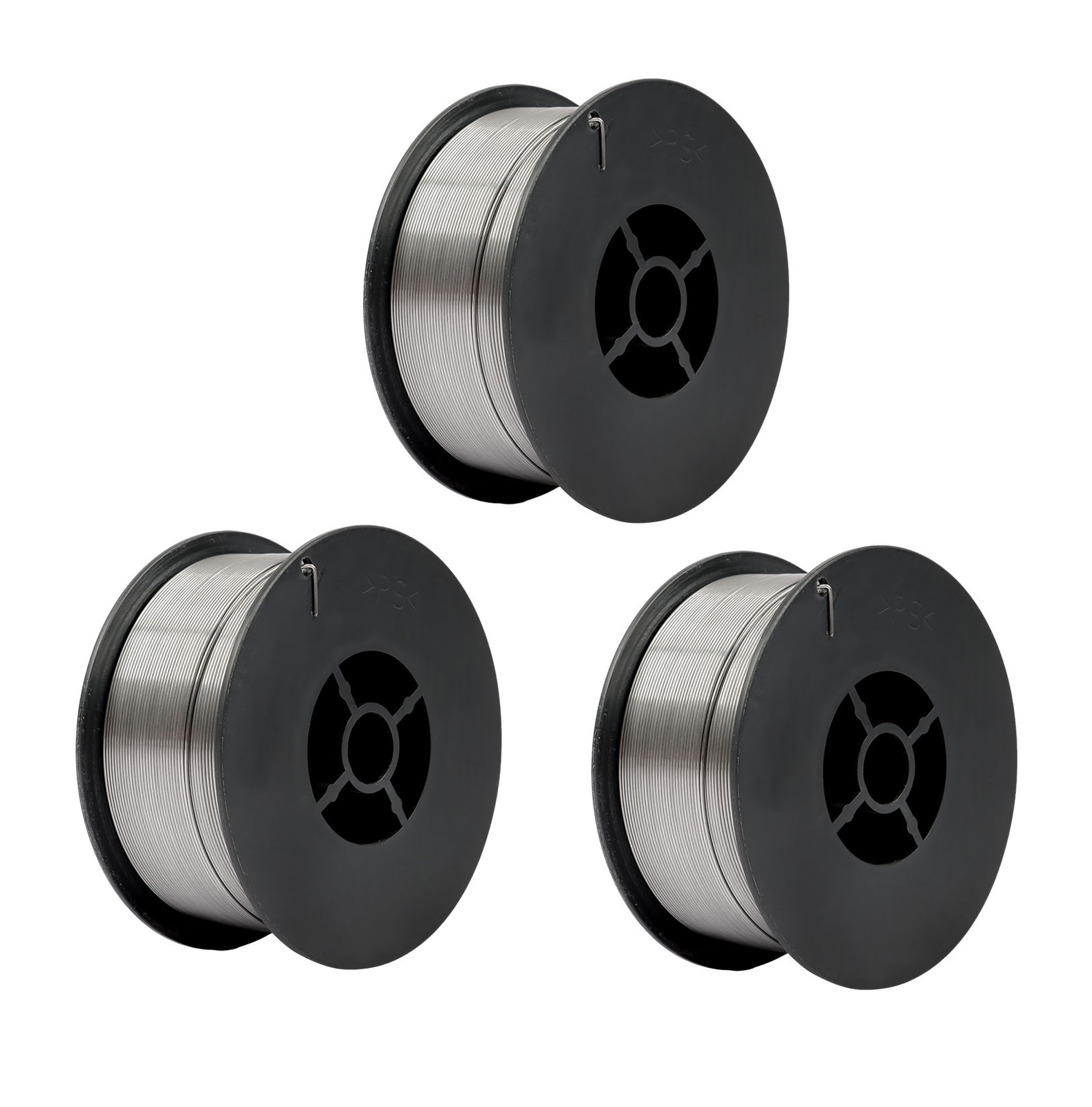 (3 x 2-Lb Spools)E71T-GS .035″ Flux Core Welding Wire – Gasless Mild Steel MIG