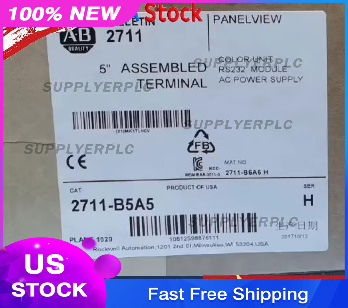 2711-B5A5 AB PanelView Standard Terminal Fast Shipping 2711B5A5 New