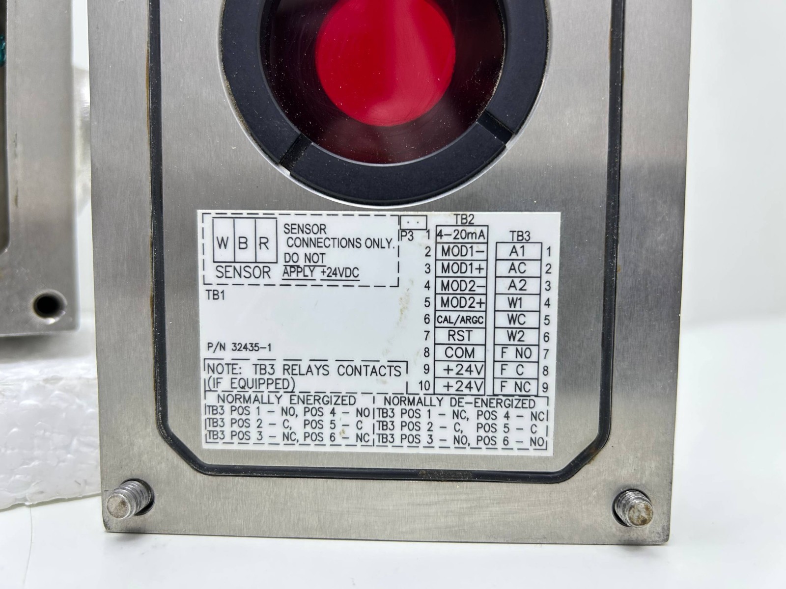 General Monitors S4000CH Combustible Gas Sensor 32425, V#1344 (TESTED)