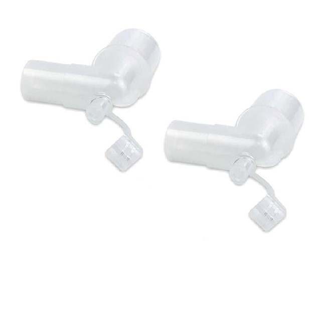 L type Adapter/Side Stream Compatible Sidestream Disposable Elbow Airway Adapter