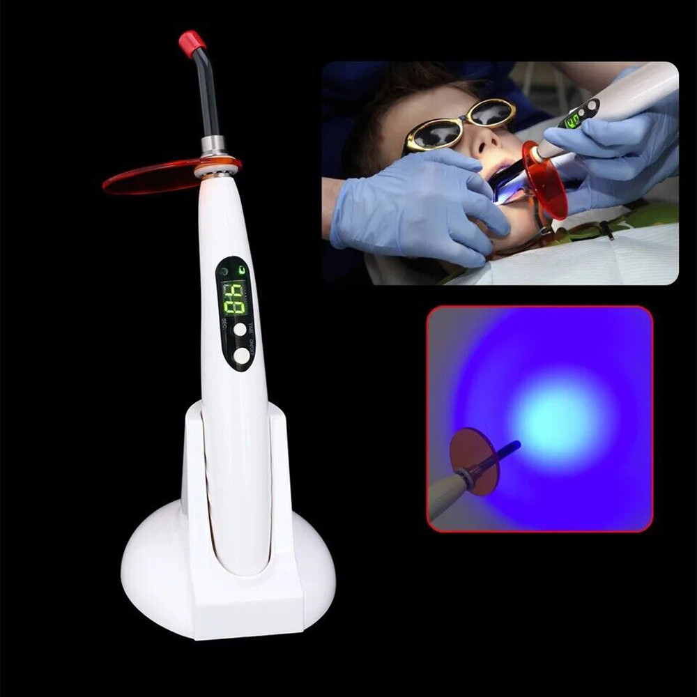 Curing Light Wireless Dental LED Cure Lamp LED-B Cordless Composite Resin New