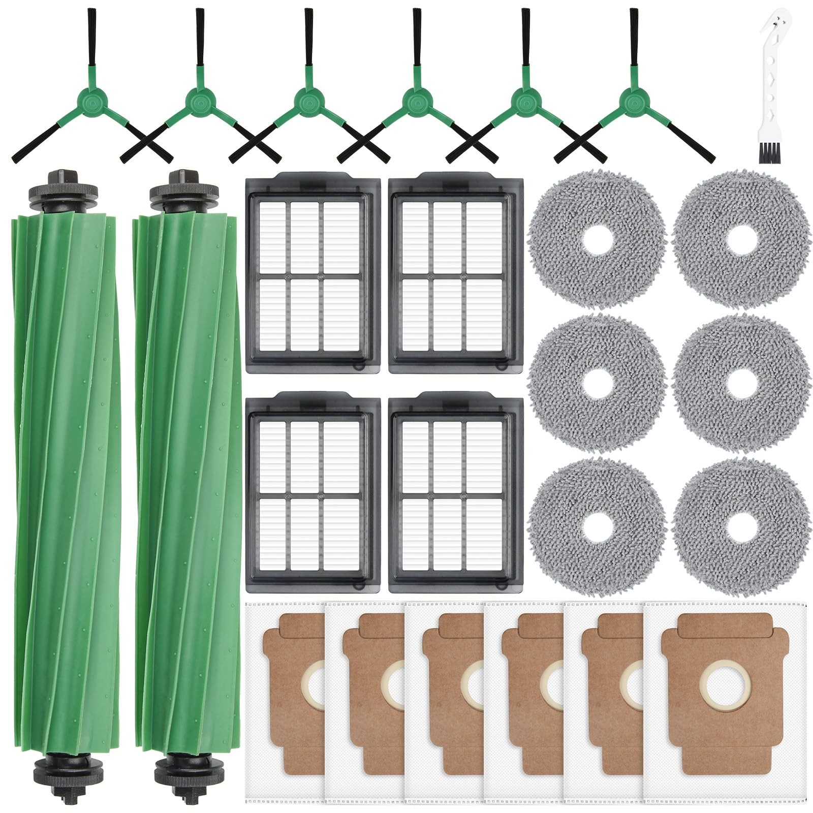 25 Pcs Replacement Part for iRobot 405 Combo Kit, 405 / 505 Attachment