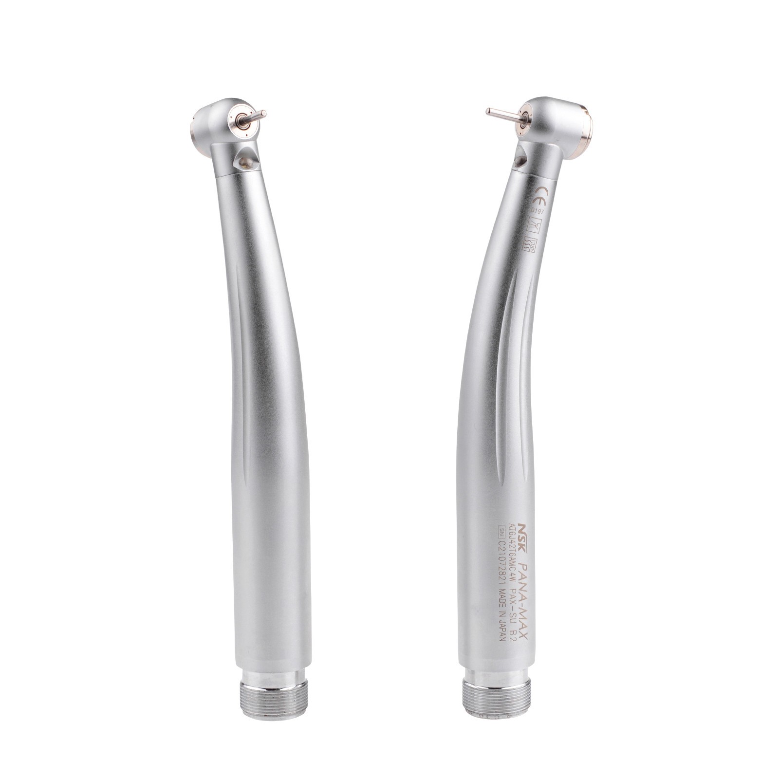 2PCS Dental LED High Speed Handpieces with Low Speed Handpiece Kit EX-203C B2 US
