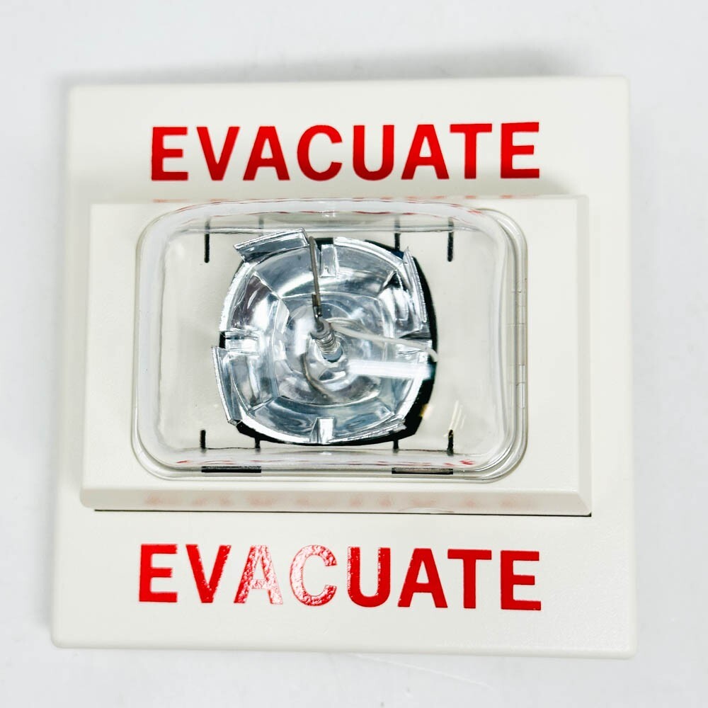 Siemens U-MCS-WE Marine Fire Detection System 3 Evacuate Strobe 500-648644