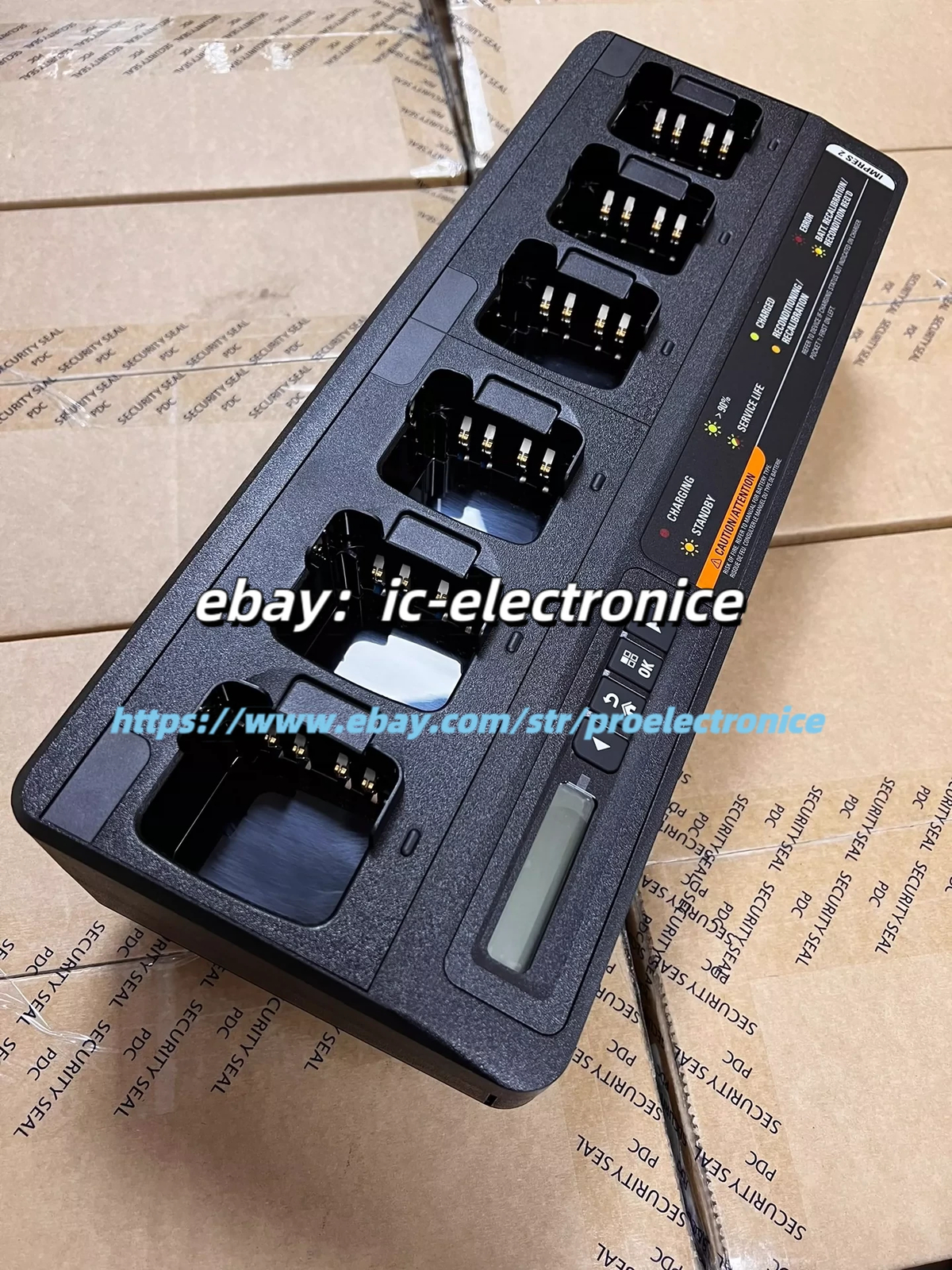 MOTOROLA IMPRES™ 2 Multi-Unit Charger (PMPN4283A)#ic