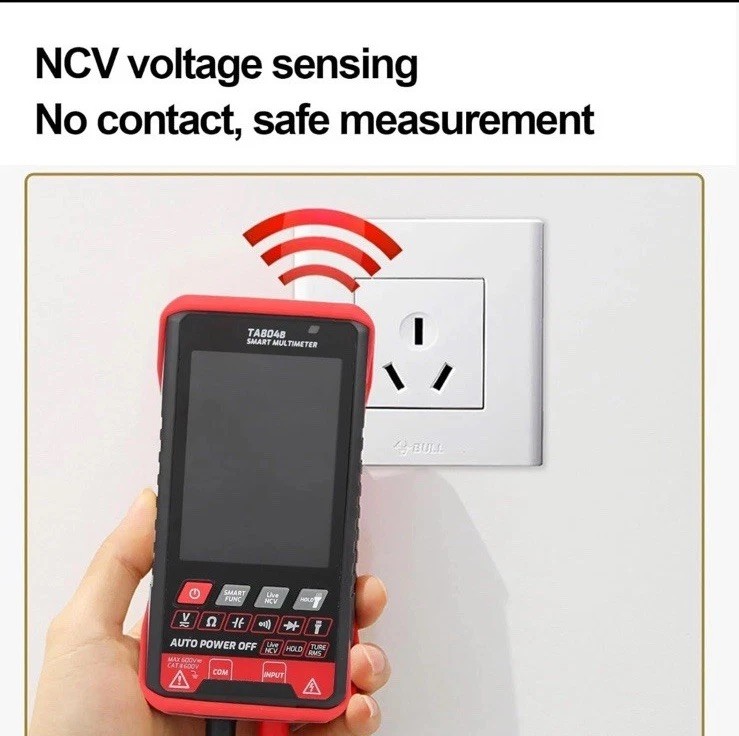 Digital MULTIMETER Voltmeter Ammeter Ohmmeter Volt AC DC Tester Leads Meter LCD