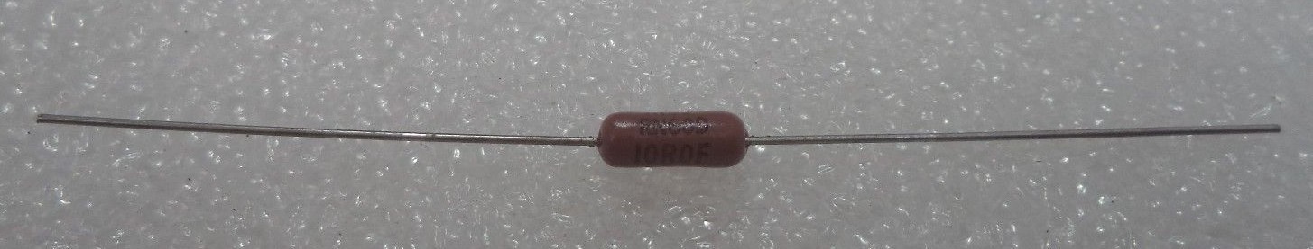 VISHAY®/DALE 1/4-W RN SERIES 1% METAL FILM RESISTOR, 100/LOT, P/N RN60D10R0FB14