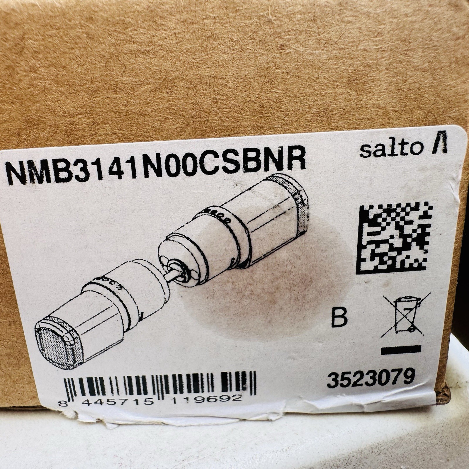 Salto Neo Electronic Lock Cylinder NMB3141N00CSBNR