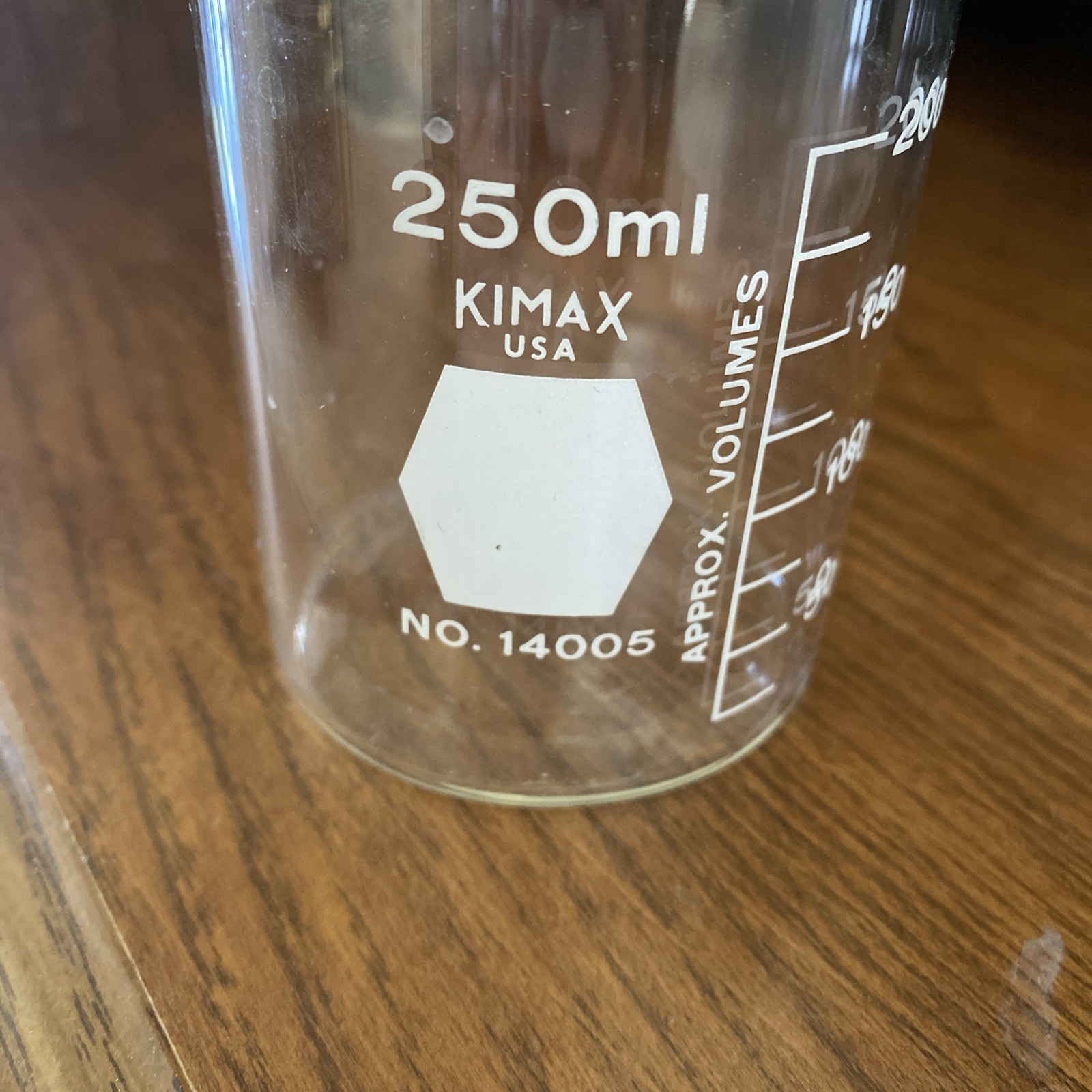 Kimax Kimble USA 250ml Beakers 14005 with Spout (Lot of 1) –