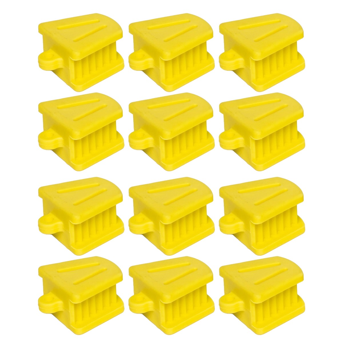 New Silicone Dental Mouth Bite Blocks Props Small Medium Large for Teeth 12PCS