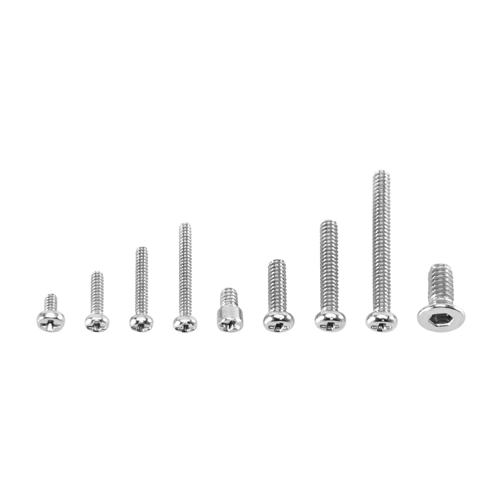 Grade 12.9 Alloy Steel M1.0 M1.4 M2.0 Screws Set Fits 1/30 Axial SCX30