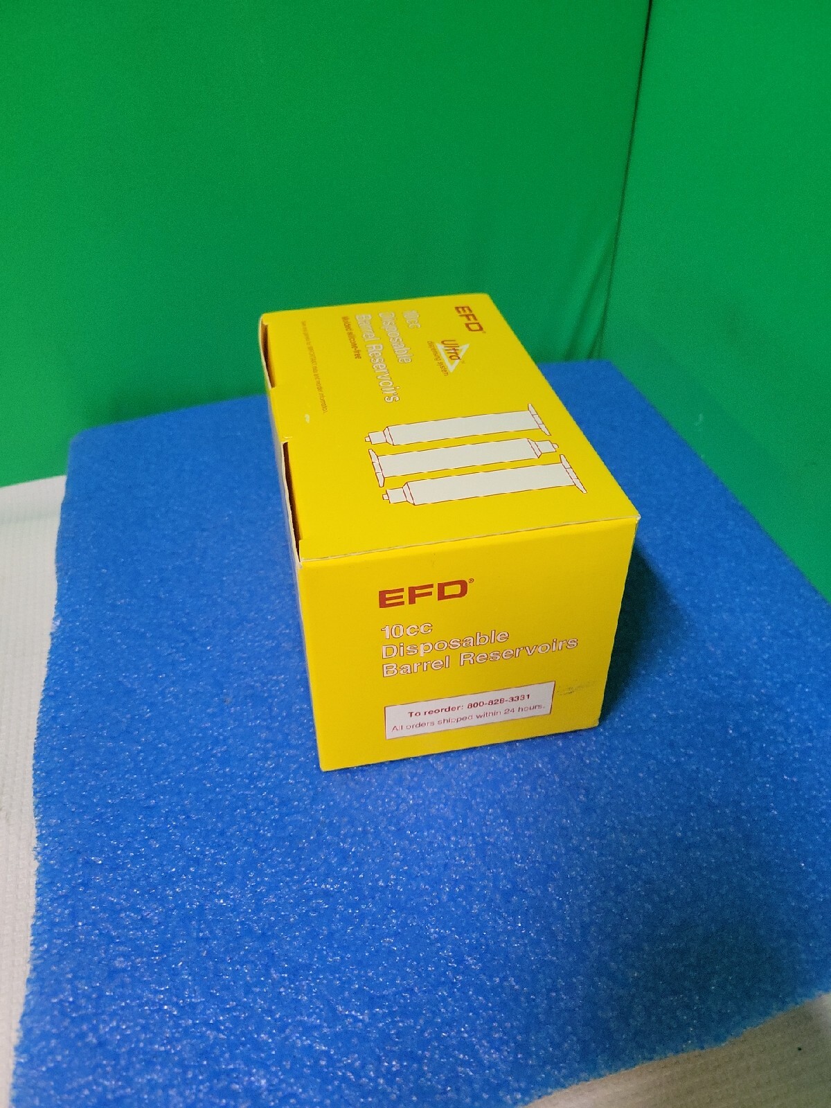 EFD 5111LL-B 10cc Disposable Barrel Reservoir – Silicone Free | NEW Box of 30