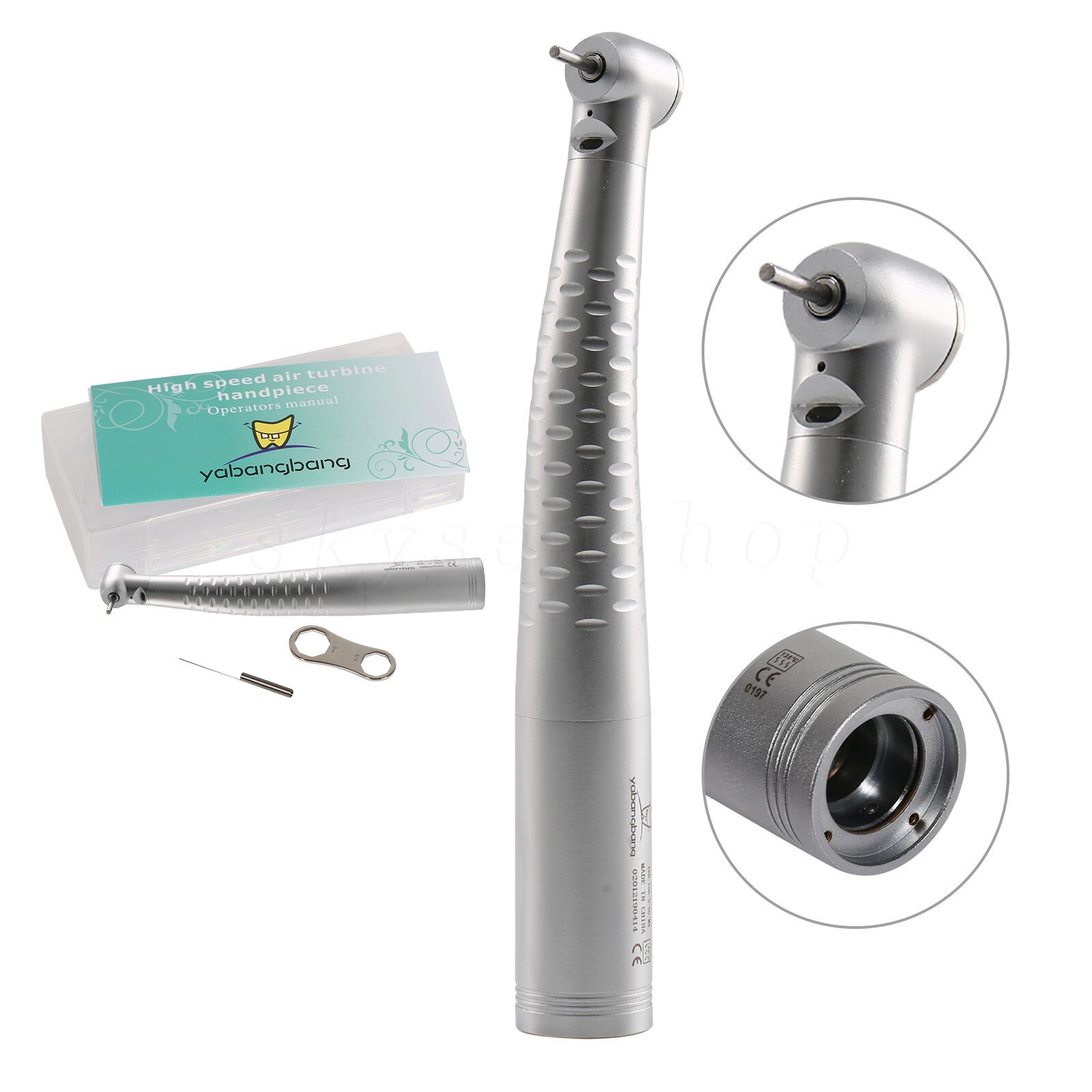 KaVo Style Dental High Speed Turbine Handpiece fit 4/6 Hole Coupler Swivel USA