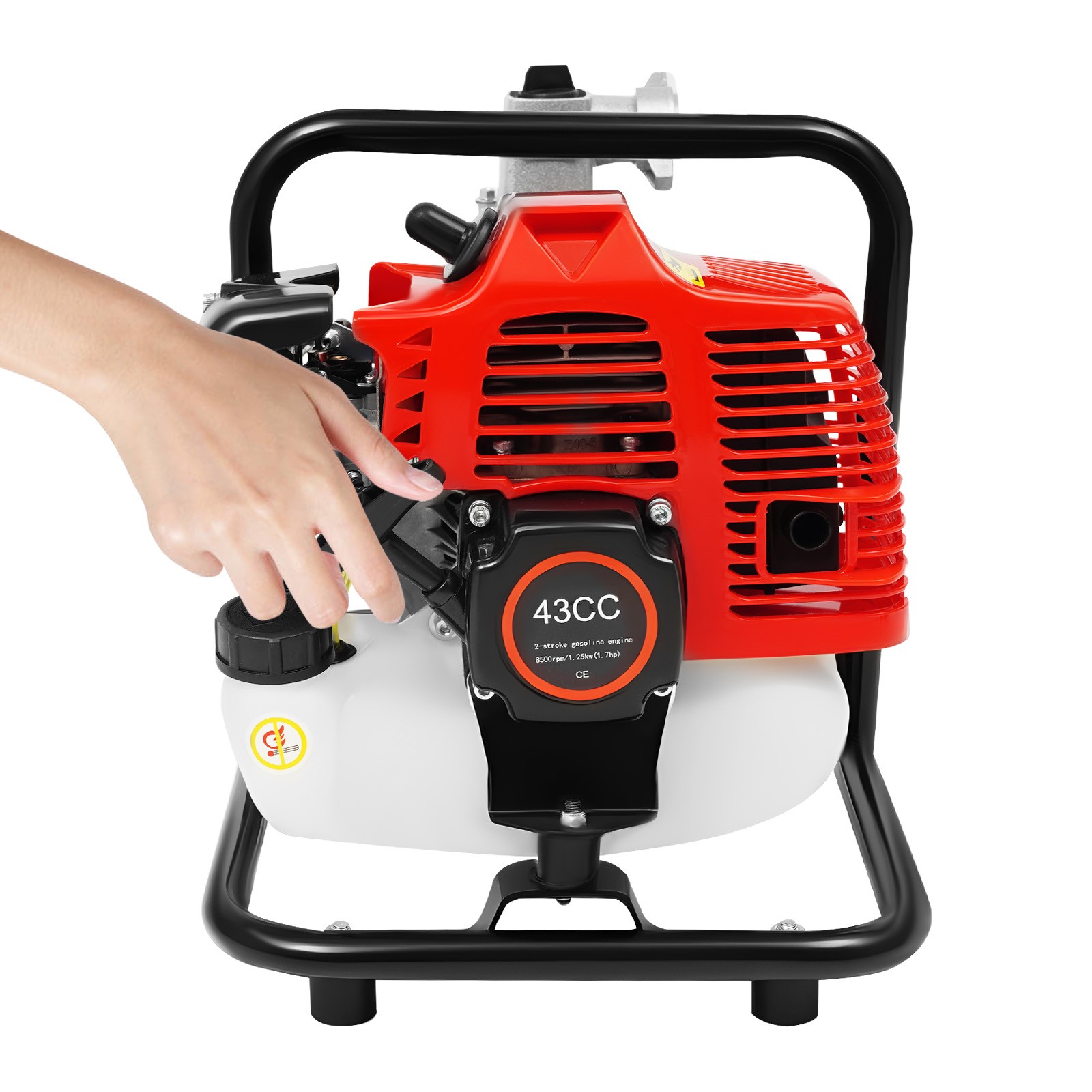 1.7 Hp 1 Gas Power Semi-trash Water Pump High Pressure Irrigation Transfer Pump
