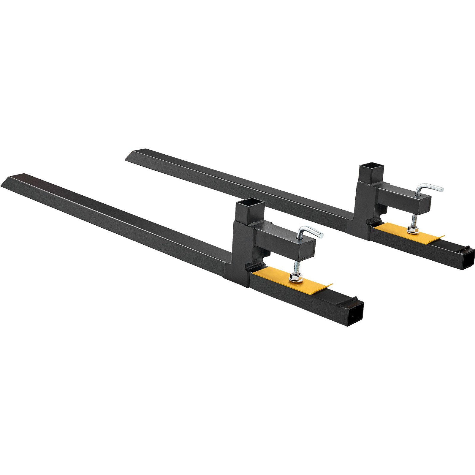 VEVOR Pallet Forks 2000/4000 lbs Bucket Clamp on Skid Steer Loader 43» 60»