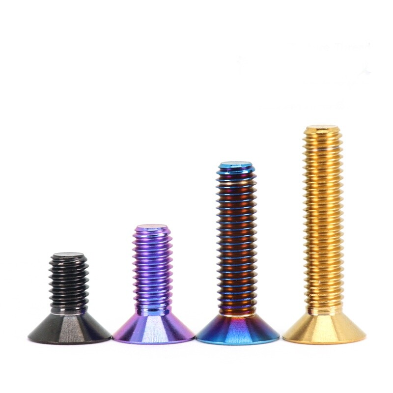 Titanium Torx Socket Countersunk Head Screws M4 M5 M6
