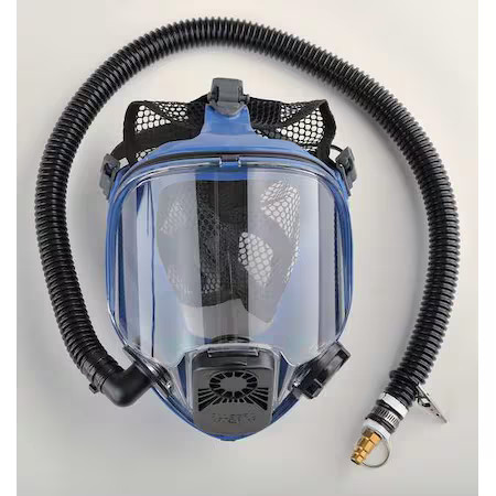 Allegro Industries 9901 Full Face Respirator, 9901, Low Pressure, Niosh Appvd,