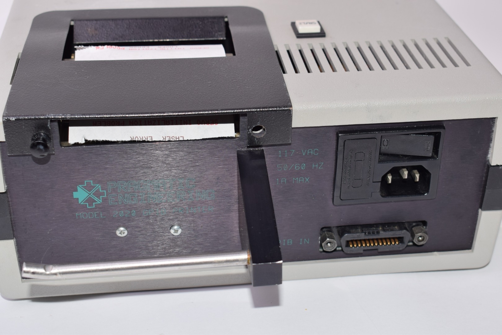 Ultratech Stepper, Pragmatic Engineering, Model: 2020 GPIB Printer