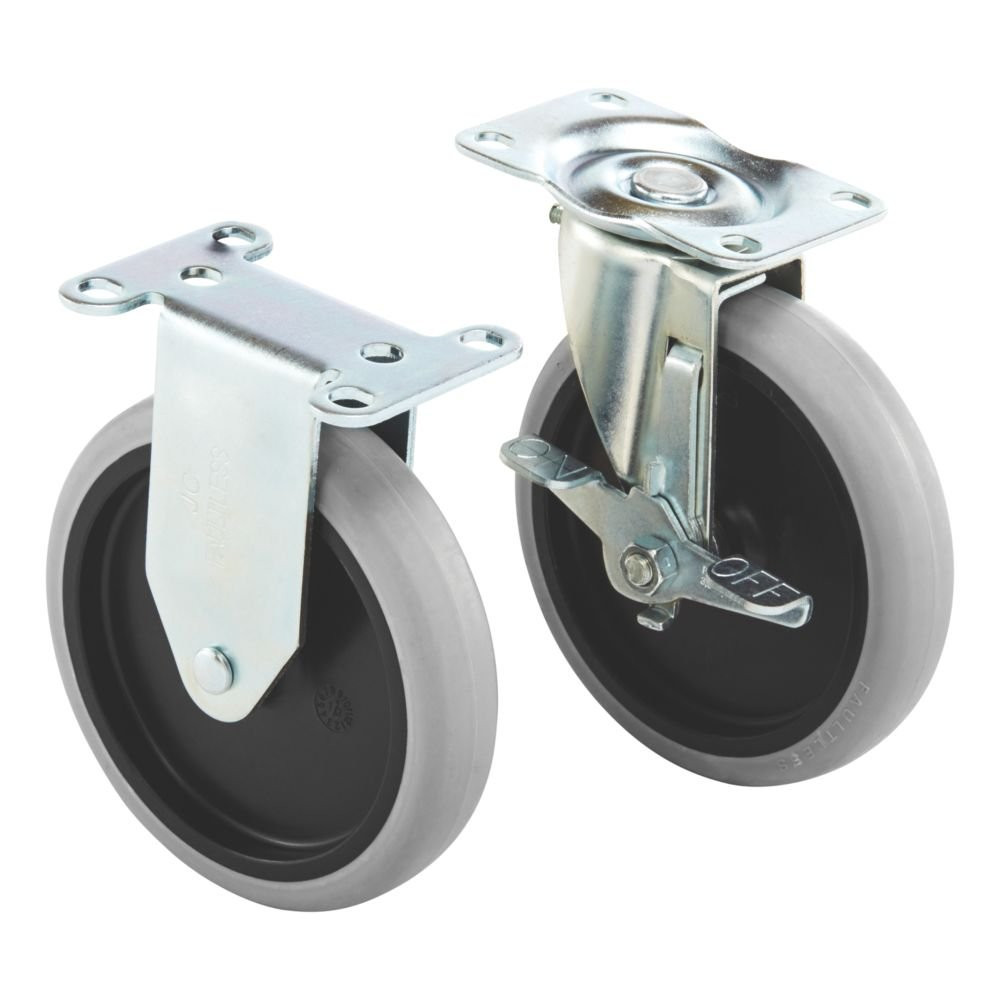 Heavy Duty Adaptable Utility Cart Replacement Casters, Pack of 4