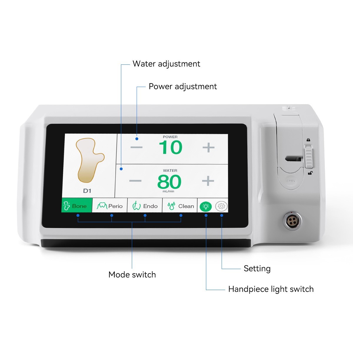 Dental Piezo Surgery Bone Cutter Ultrasonic Bone Piezosurgery Surgical Motor