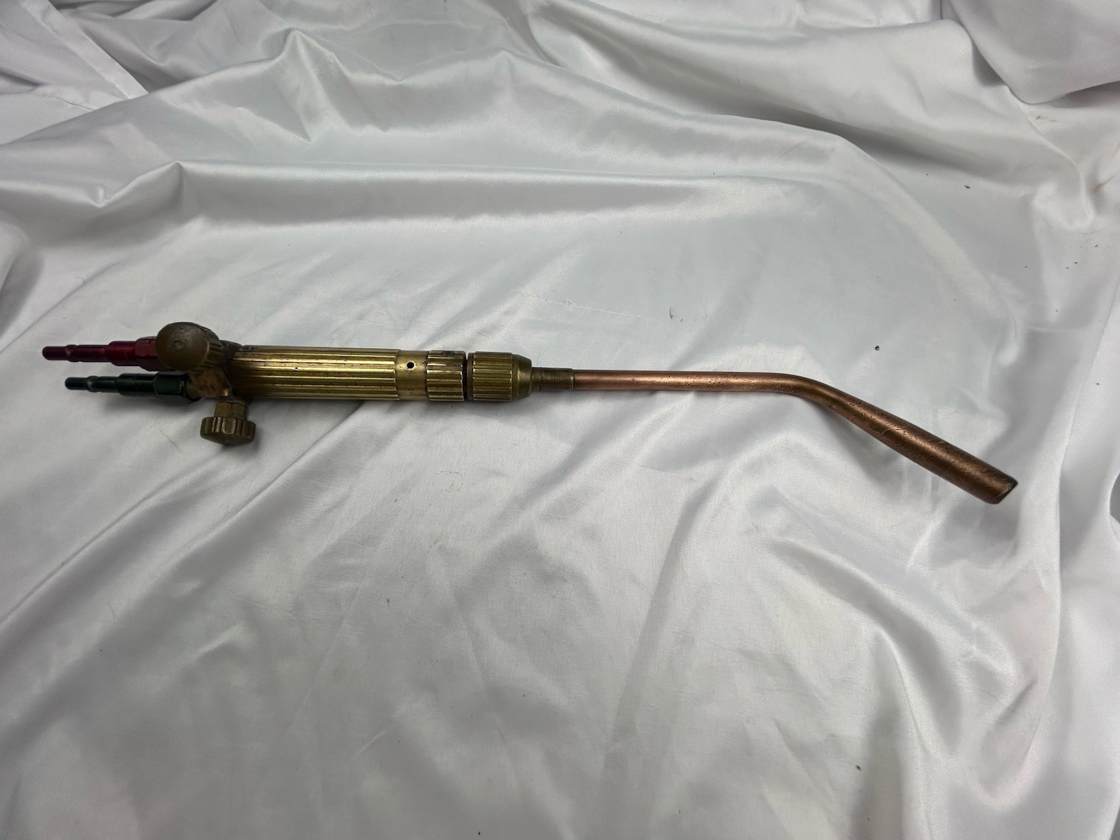 No Name Heavy Duty Cutting Welding Torch Handle (victor?) Heavy Duty Brass