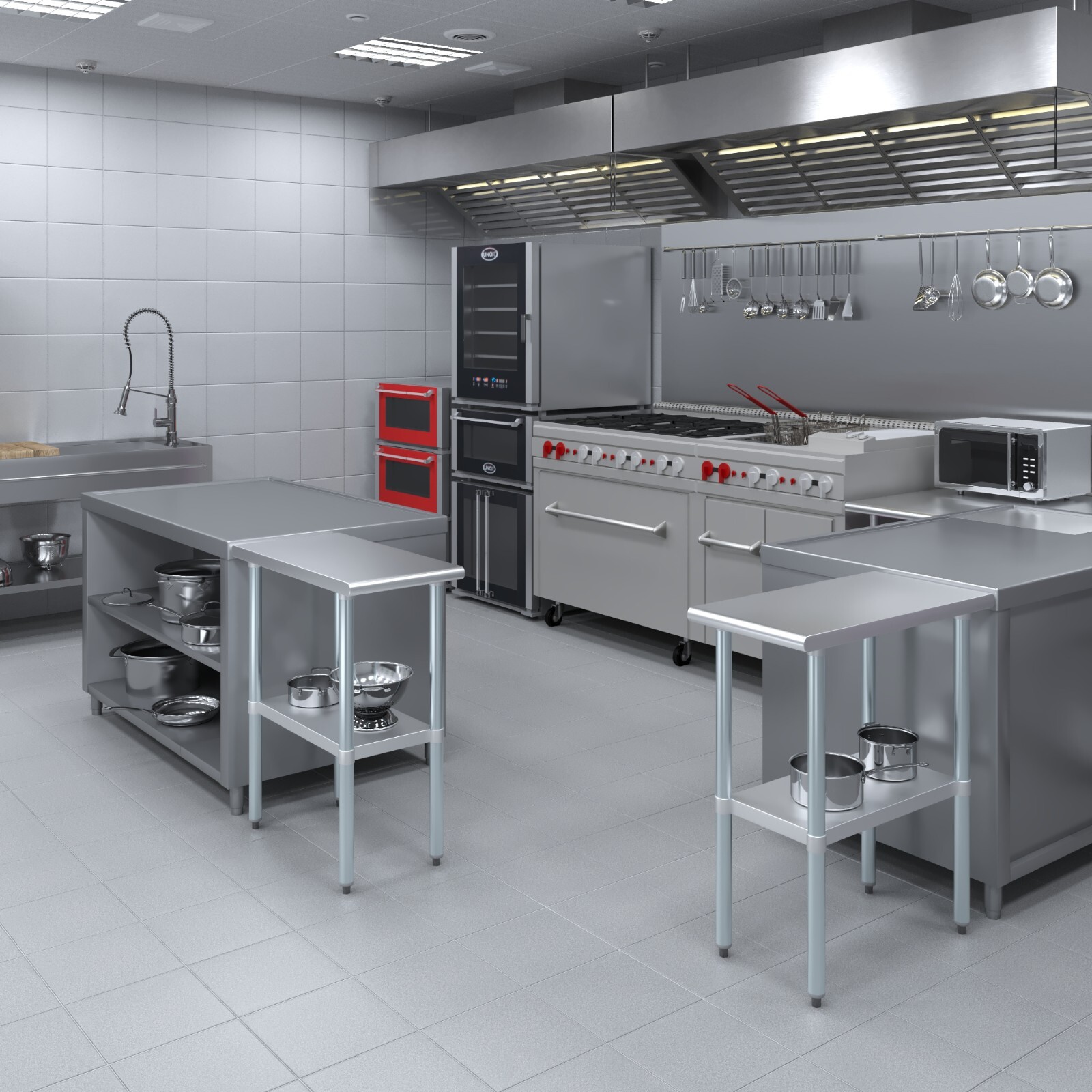 30 in. x 15 in. Stainless Steel Table
