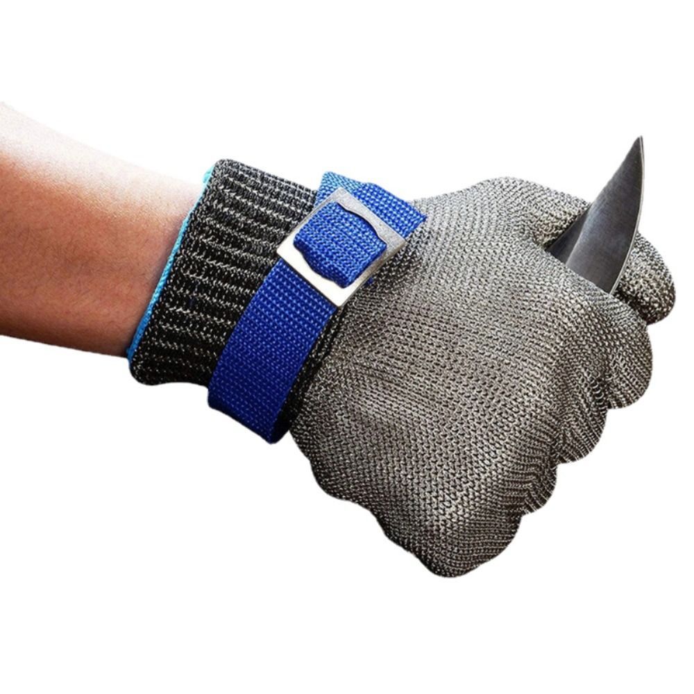 Cut Resistant Glove Stainless Steel Mesh Metal Glove for Kitchen Cooking Cutting