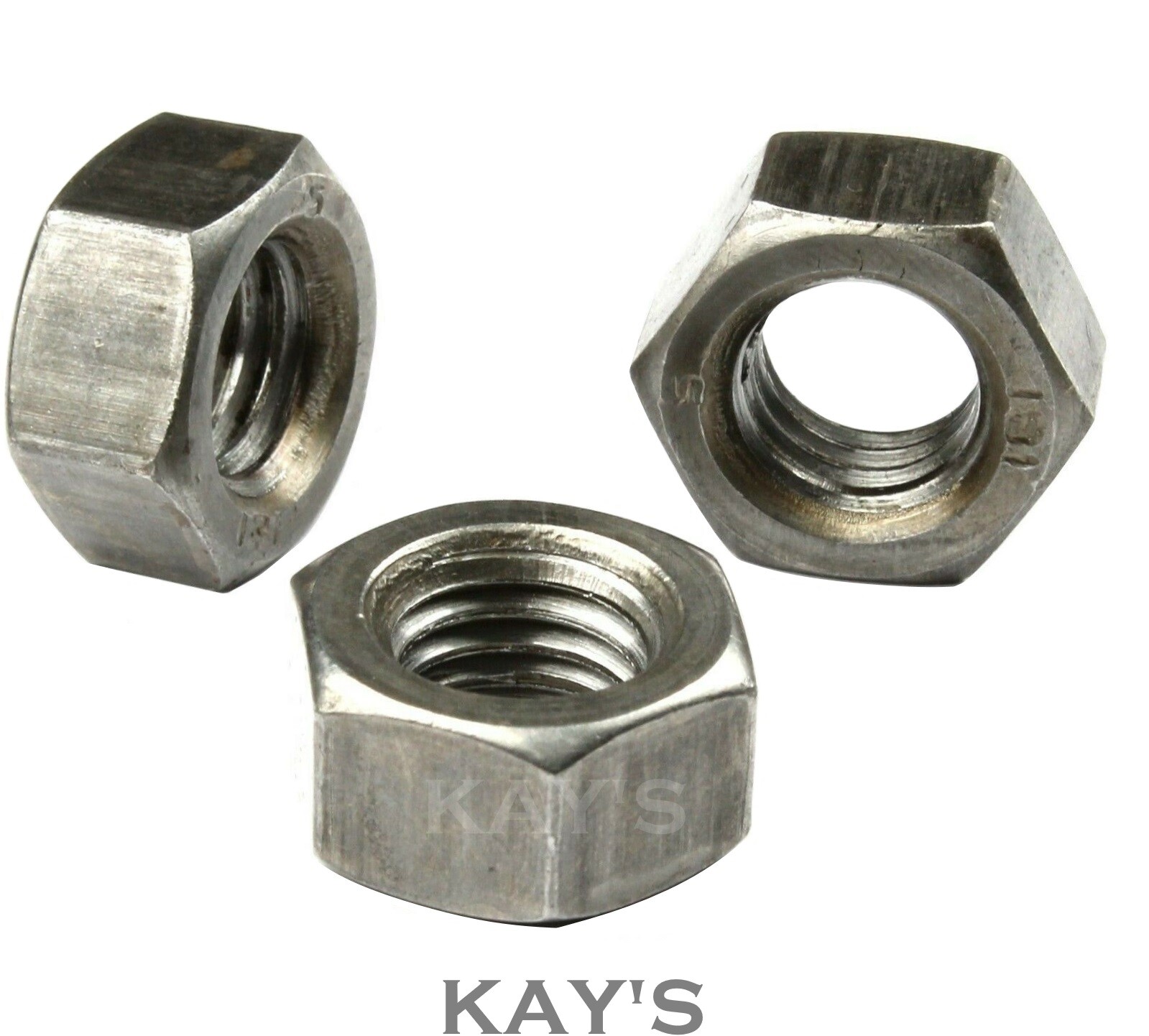 BSF FULL NUTS FINE THREAD HEXAGON GRADE A 1/4″ 5/16″ 3/8″ 7/16″ 1/2″ 5/8″ 3/4″