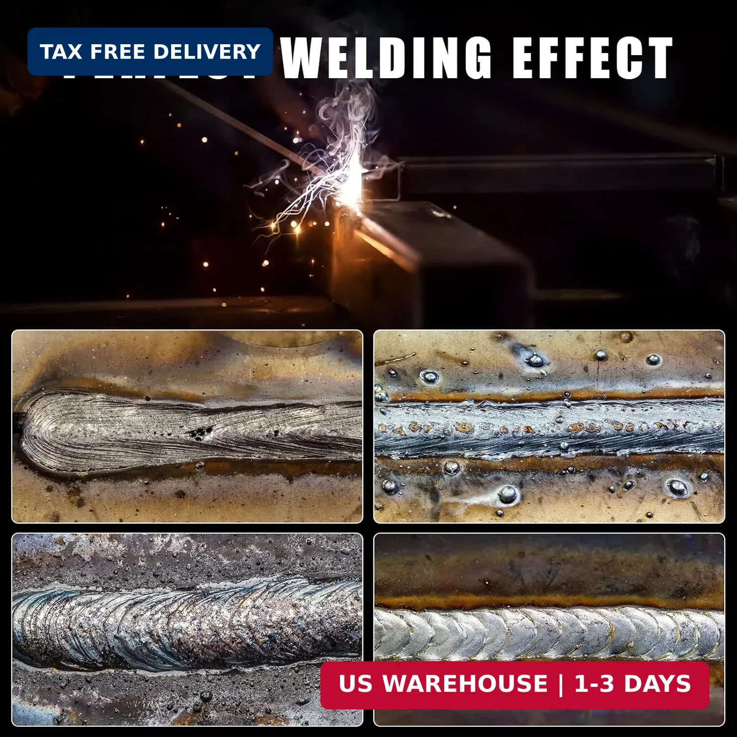 TRQWH E4303 (J422) Sticks Welding Electrode Rods 3/32″- 1/8″ Carbon Steel Weldin