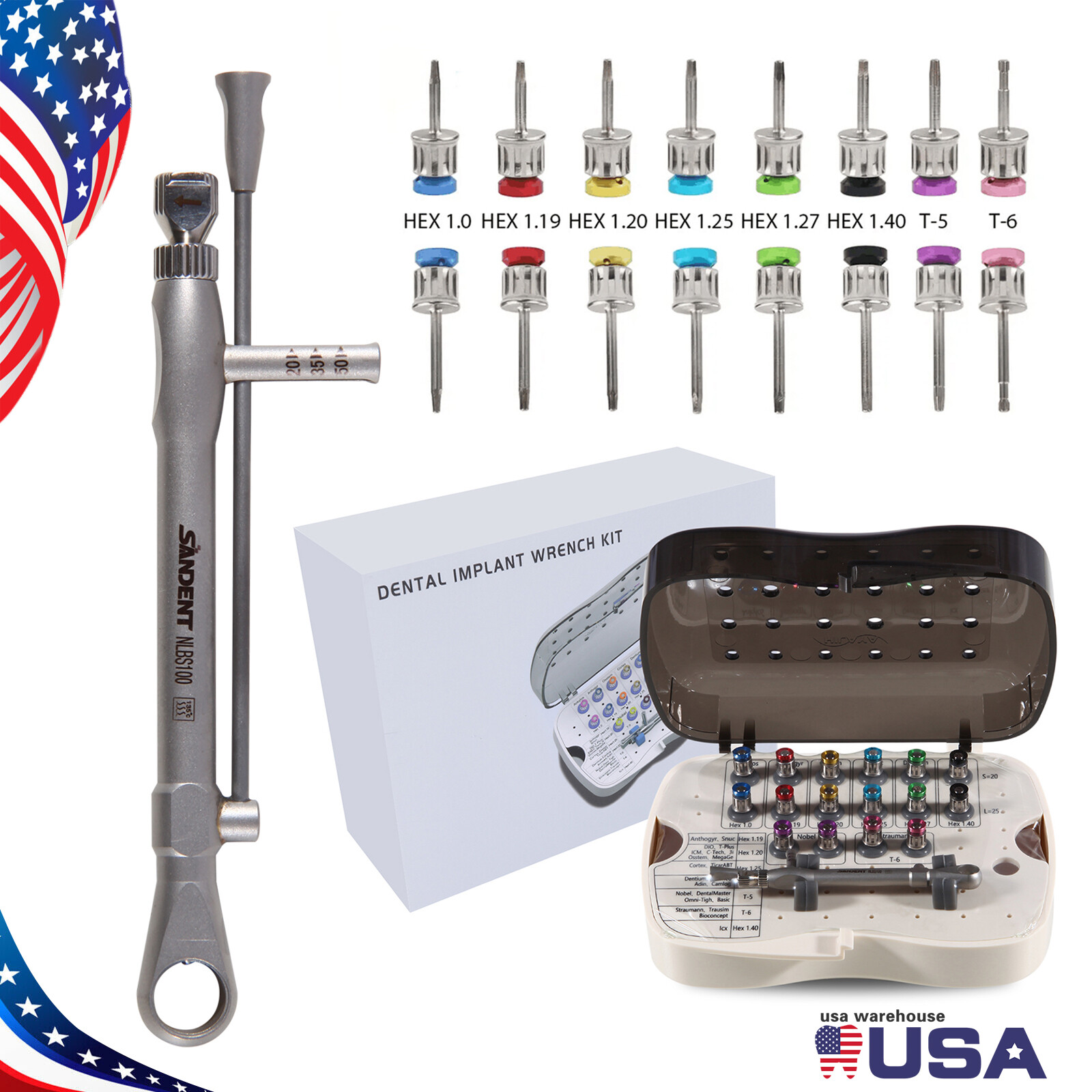 10* Dental NSK Pana Max Style High Speed Handpiece Turbine 4Hole Fit SANDENT NSK