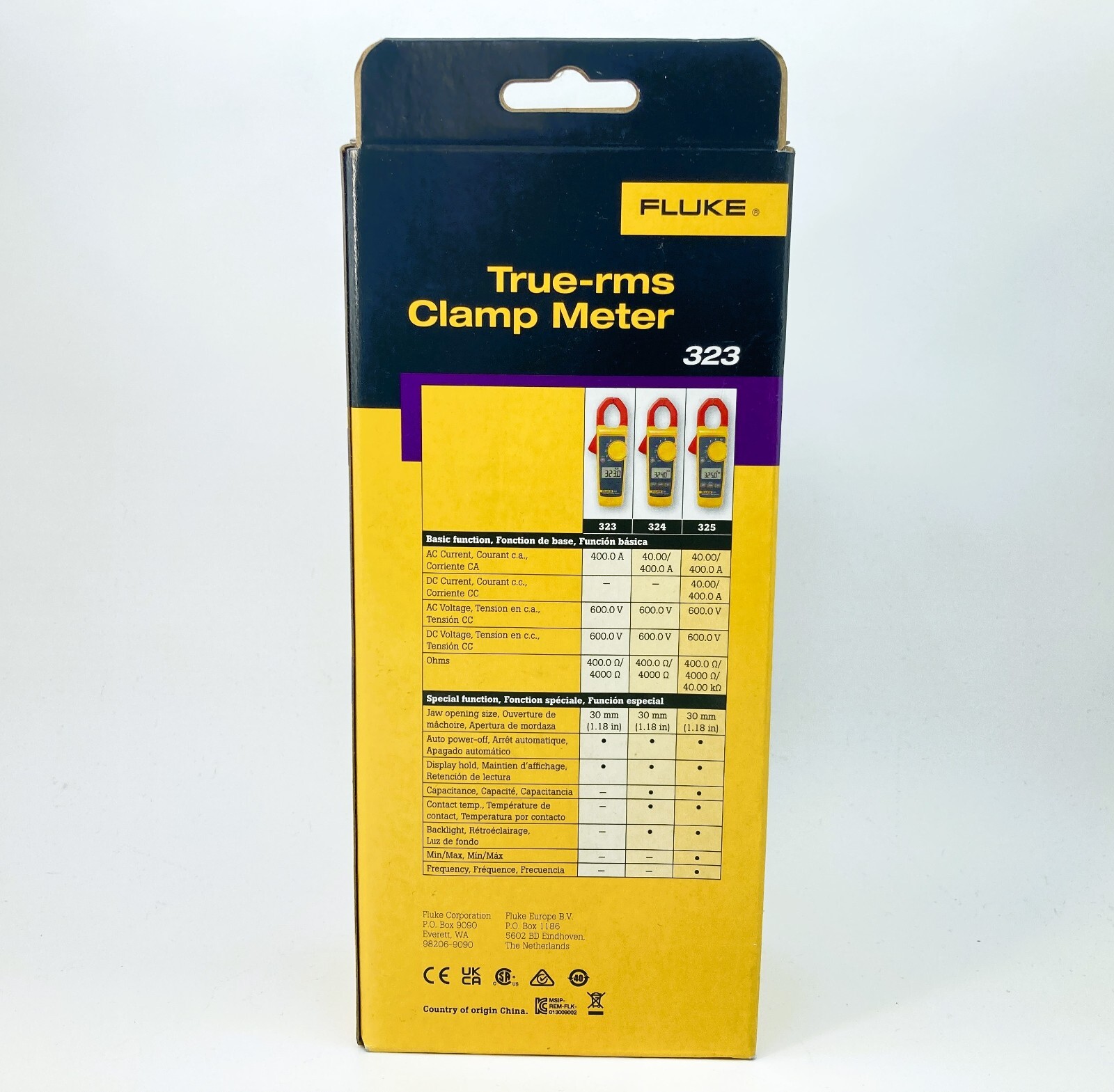 FLUKE Clamp Meter AC400A [Genuine Japanese Product] 323 30332