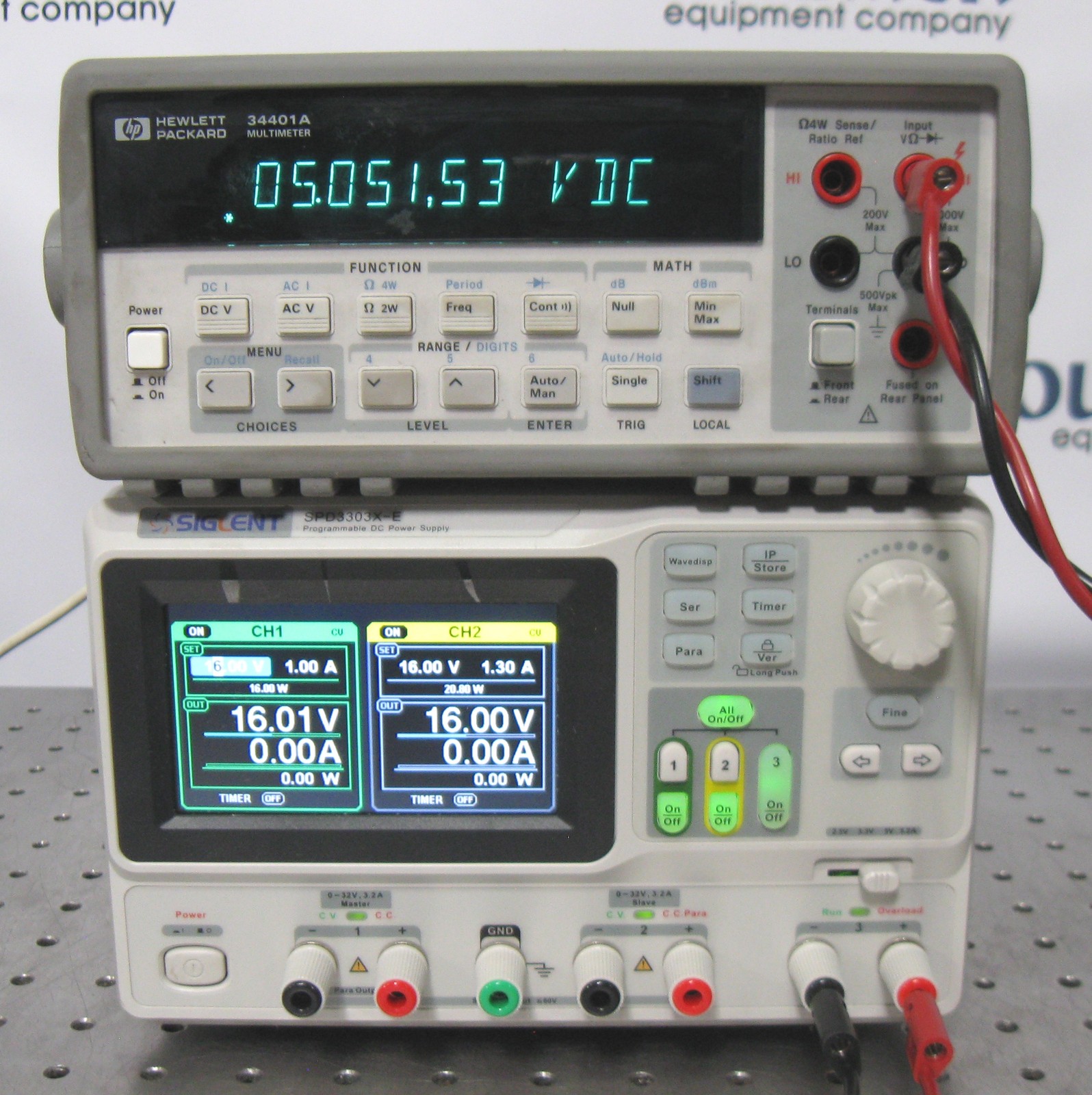 C203193 Siglent SPD3303X-E Prog’ DC Power Supply (Dual 0-32VDC+2.5/3.3/5V, 3.2A)