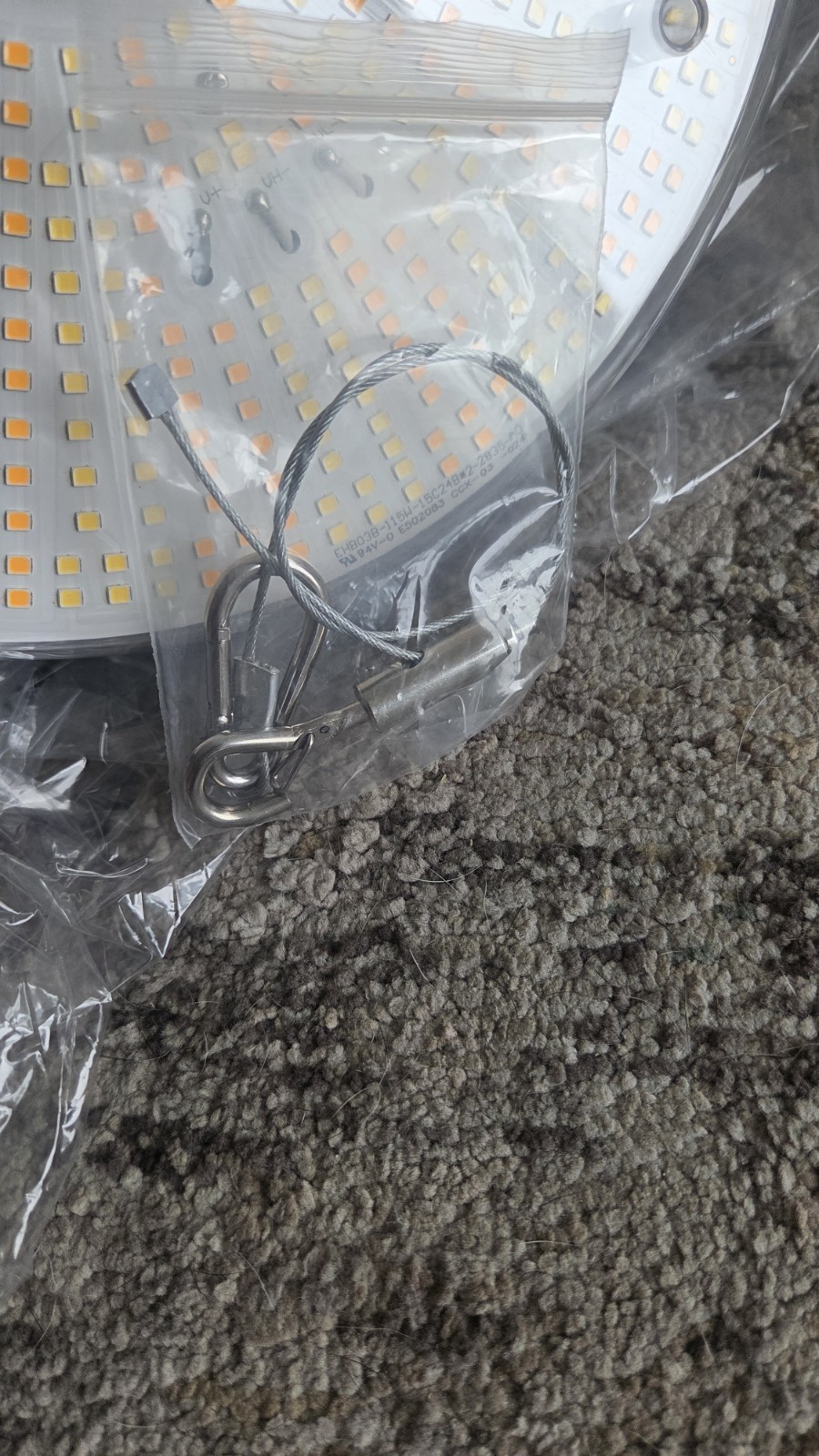 B3 Keystone LED HID High Bay Retrofit 400W Light KT-LED115PSHID-V-EX39-8CSB-D