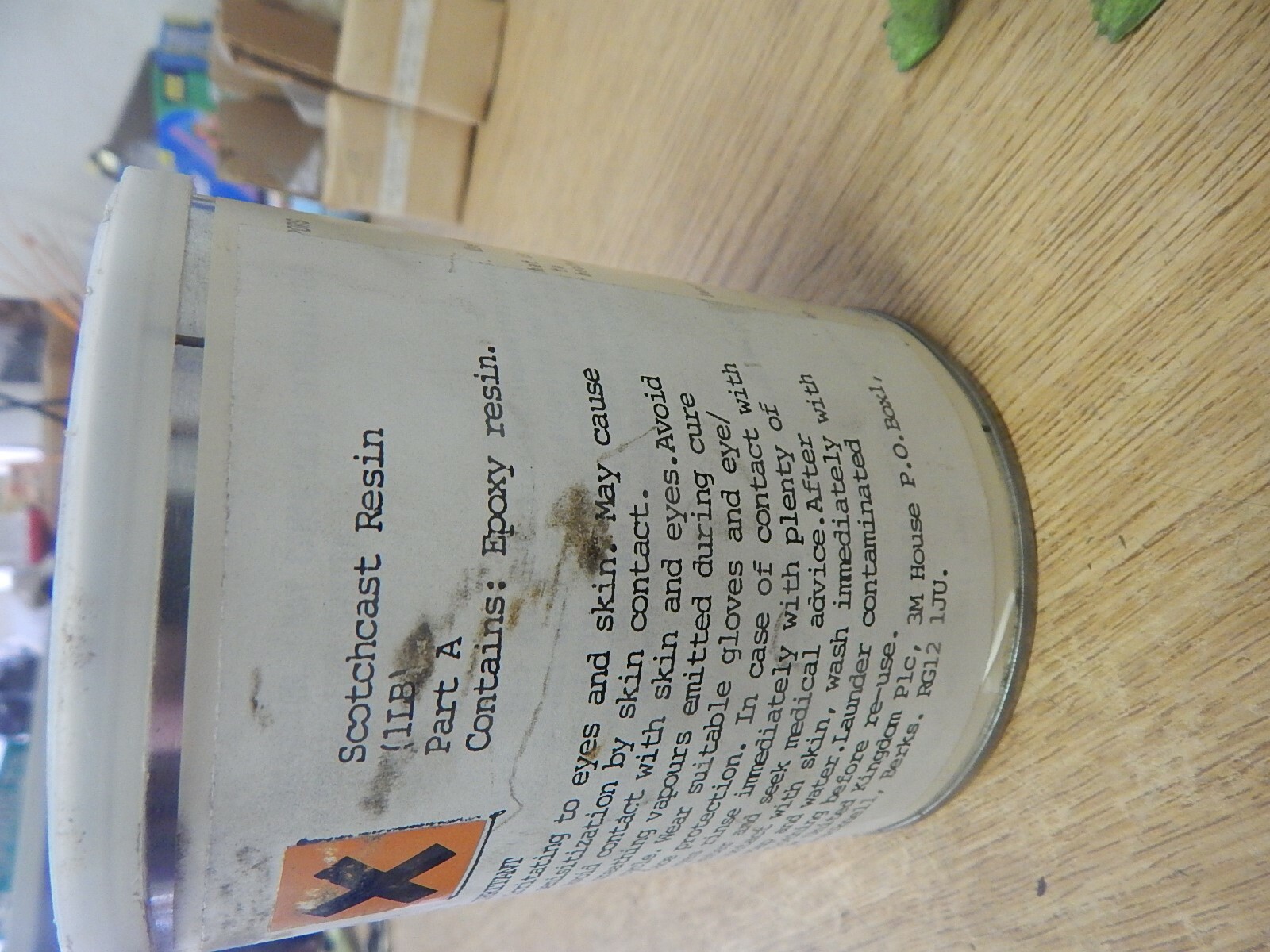 NEW 3M Scotchcast CD/AA 1100 Electrical Resin 5lb 0.2Kg 10 1A to 1B