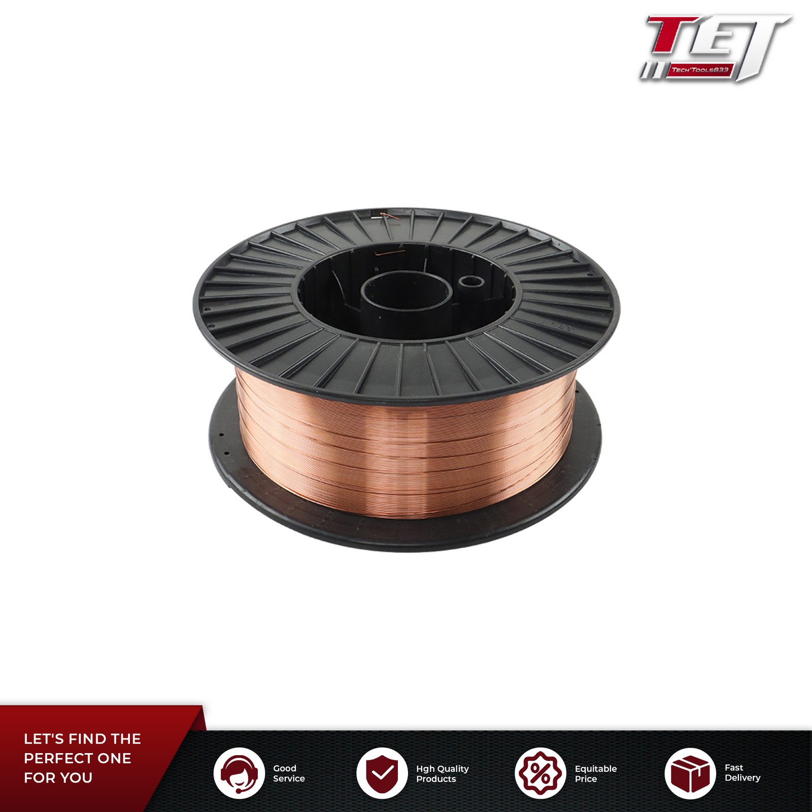 ER70S-6 .035″ (0.9 mm) Mild Steel MIG Welding Wire – 33 Lbs Roll