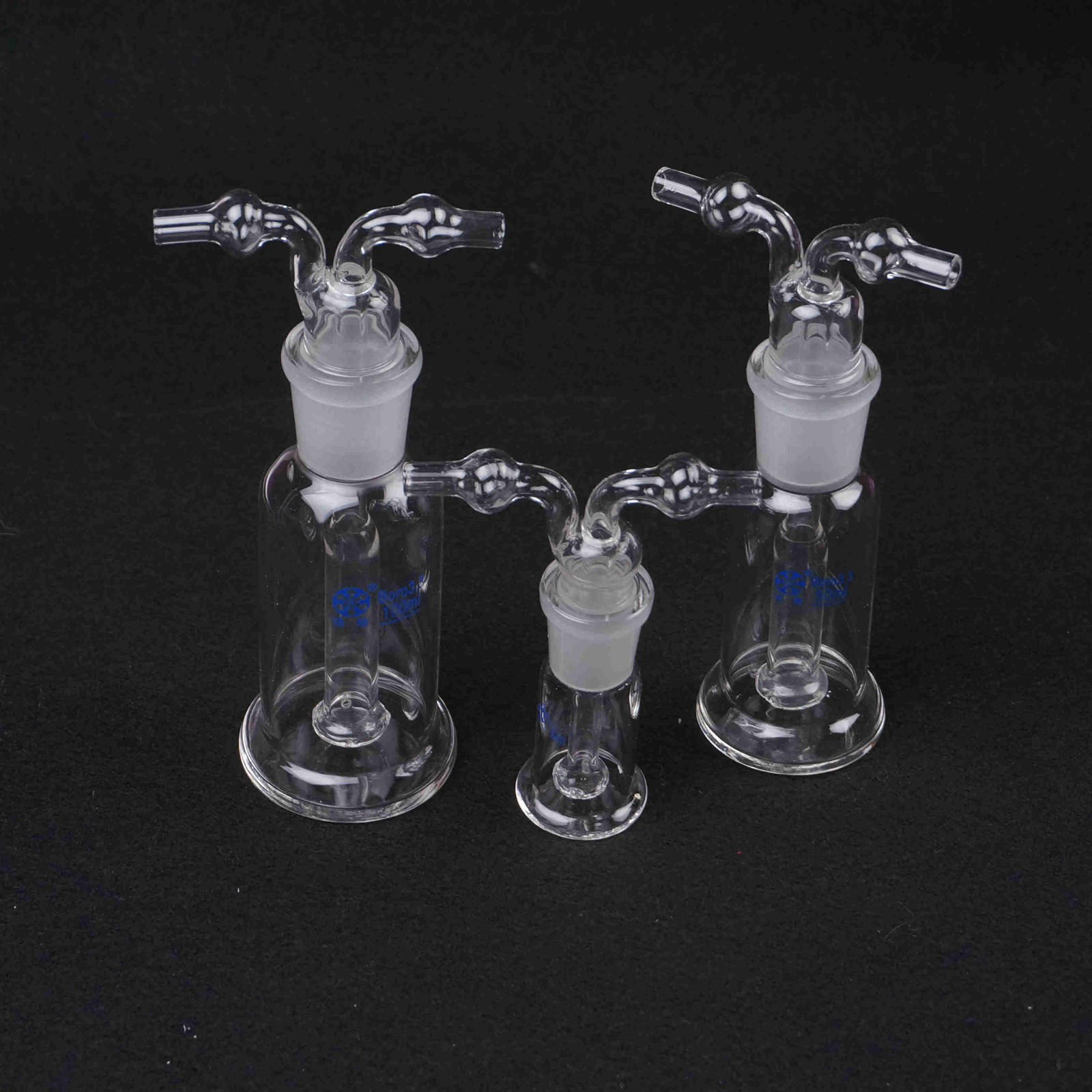 100ml/150ml/250ml/500ml Borosilicate Glass Monteggia Gas Washing Bottle Lab