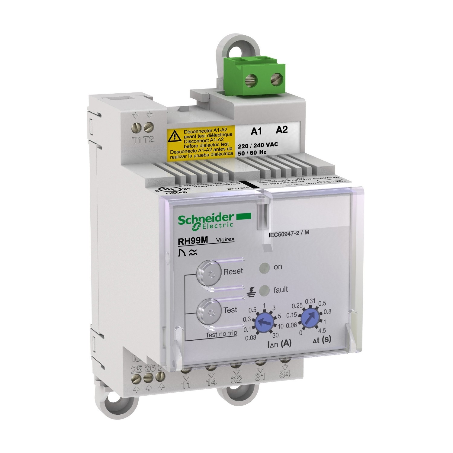 Schneider 56173 EL RELAY RH99M 220/240VAC 50/60/4