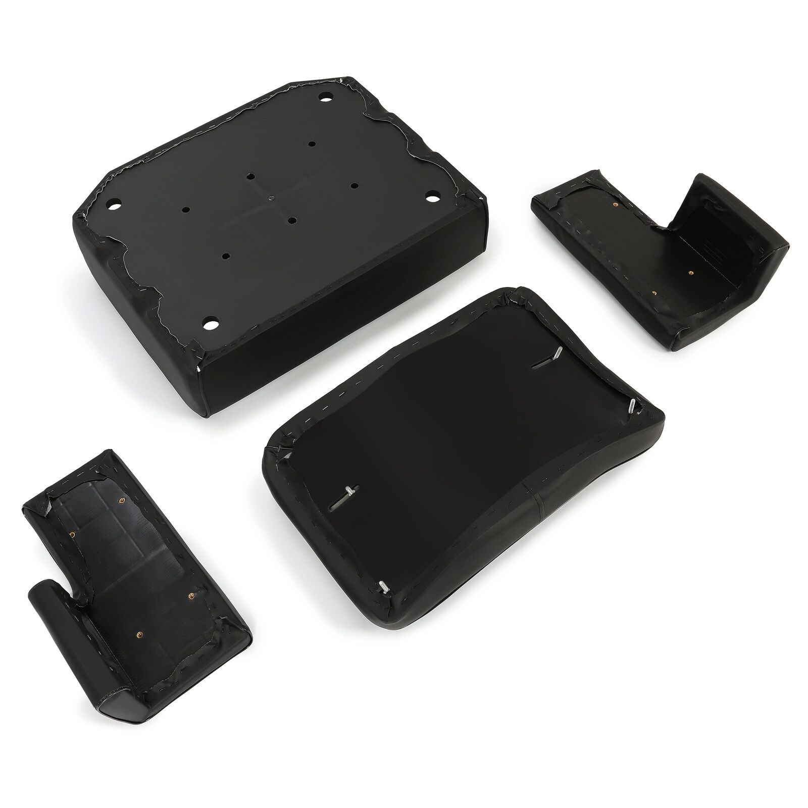 Backrest/ArmRest/Seat Bottom Cushion/Seat Set For John Deere Crawler 350 450 550